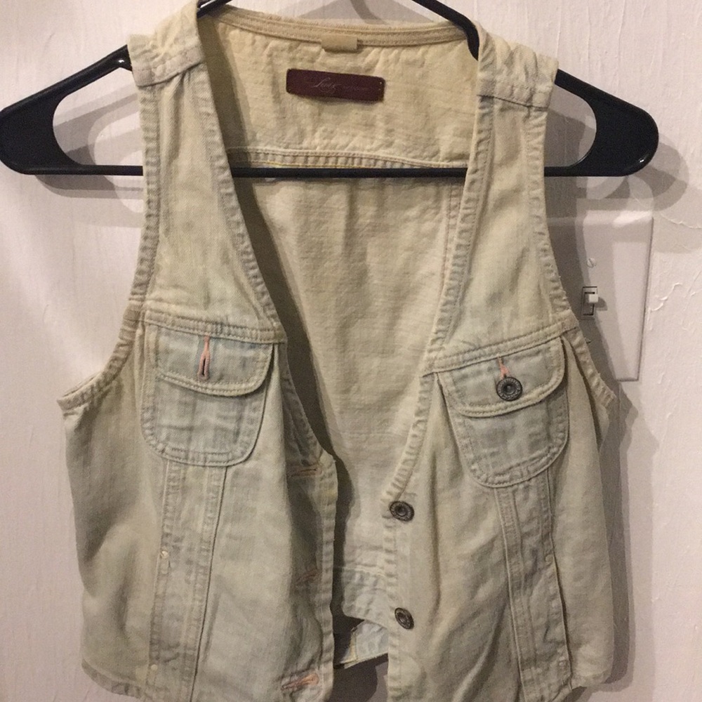Levi’s jean vest